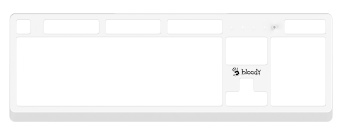 Клавиатура A4Tech B810RC механическая белый/черный USB for gamer LED (B810RC ( WHITE )) кабель 1.8м - купить недорого с доставкой в интернет-магазине