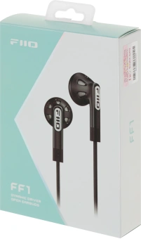 Наушники вкладыши Fiio FF1 black 1.2м черный проводные в ушной раковине (80003354) - купить недорого с доставкой в интернет-магазине