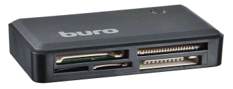 Устройство чтения карт памяти USB2.0 Buro BU-CR-151 черный - купить недорого с доставкой в интернет-магазине