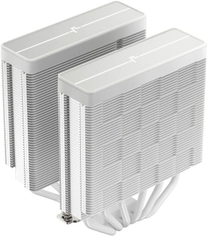 Устройство охлаждения(кулер) Deepcool AG620 Wh V2 ARGB Soc-AM5/AM4/1200/1700/1851 белый 4-pin 15-29dB Al+Cu 260W 1330gr Ret (R-AG620-WHAMMN-GJD) - купить недорого с доставкой в интернет-магазине
