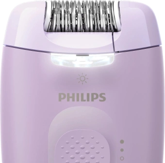 Эпилятор Philips BRE257/00 скор.:2 насад.:3 от электр.сети фиолетовый - купить недорого с доставкой в интернет-магазине