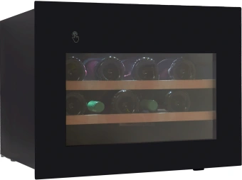 Винный шкаф Hyundai HBWC 0461 SCT 1-нокамерн. черный - купить недорого с доставкой в интернет-магазине