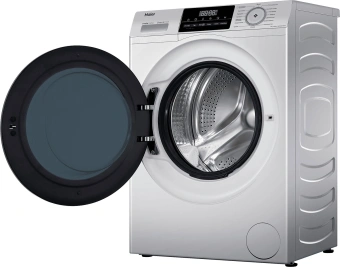 Стиральная машина Haier HWD70-BP14929S класс: B загр.фронтальная макс.:7кг (с сушкой) нержавеющая сталь инвертор - купить недорого с доставкой в интернет-магазине