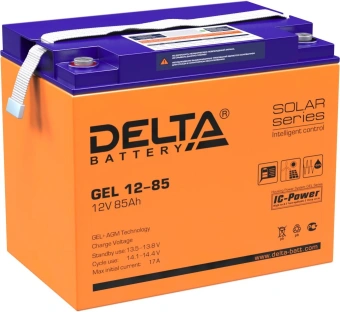 Батарея для ИБП Delta GEL 12-85 12В 85Ач - купить недорого с доставкой в интернет-магазине
