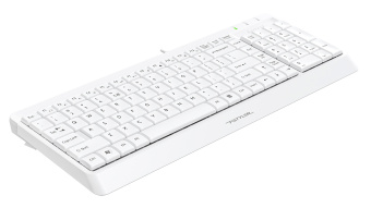 Клавиатура A4Tech FK15 белый USB (FK15 WHITE) кабель 1.5м - купить недорого с доставкой в интернет-магазине