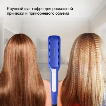 Щипцы Starwind SHE6620 40Вт синий макс.темп.:210С покрытие:керамическое - купить недорого с доставкой в интернет-магазине