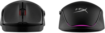 Мышь HyperX Pulsefire Fuse черный оптическая 12000dpi беспров. BT USB 6but (A1KY6AA) - купить недорого с доставкой в интернет-магазине