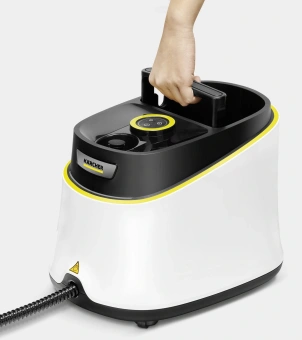 Пароочиститель напольный Karcher EasyFix SC 3 Deluxe 1900Вт белый - купить недорого с доставкой в интернет-магазине