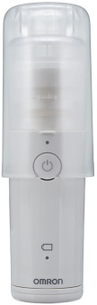 Ингалятор Omron U100 NE-U100-E ультразвуковой стационарный белый/серый - купить недорого с доставкой в интернет-магазине