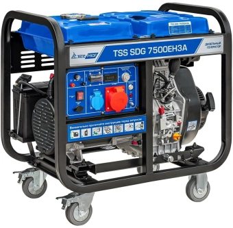 Генератор ТСС SDG 7500EH3A 7.5кВт - купить недорого с доставкой в интернет-магазине