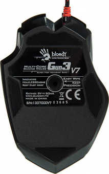 Мышь A4Tech Bloody V7 черный оптическая (3200dpi) USB3.0 (8but) - купить недорого с доставкой в интернет-магазине