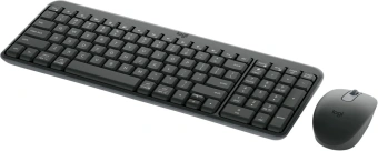 Клавиатура + мышь Logitech Wireless MK250 Compact клав:графитовый мышь:графитовый USB беспроводная Multimedia (920-013853) - купить недорого с доставкой в интернет-магазине