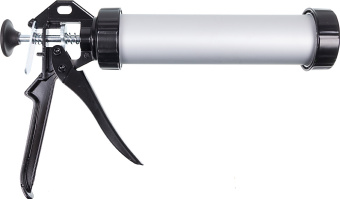 Пистолет для герметика Вихрь 73/3/6/2 механический закрытый серебристый/черный - купить недорого с доставкой в интернет-магазине