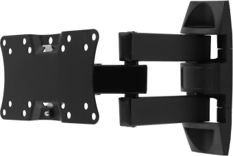 Кронштейн для телевизора Holder LCDS-5065 черный 19"-32" макс.30кг настенный поворот и наклон - купить недорого с доставкой в интернет-магазине