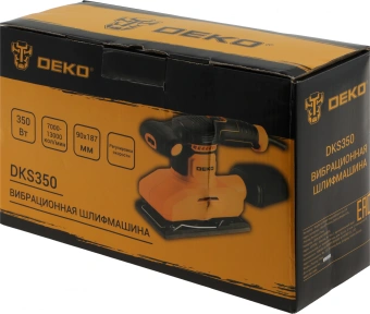 Вибро шлифовальная машина Deko DKS350 350Вт (063-4339) - купить недорого с доставкой в интернет-магазине