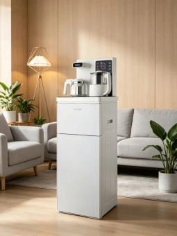 Кулер Hotfrost V1270TEA напольный электронный белый - купить недорого с доставкой в интернет-магазине