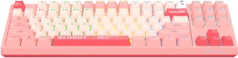 Клавиатура A4Tech S87 Energy механическая розовый USB for gamer LED (S87 USB ENERGY PINK) кабель 1.8м - купить недорого с доставкой в интернет-магазине