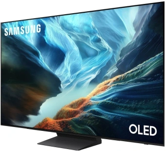 Телевизор OLED Samsung 55" QE55S90HAUXPY Series 9 черный графит 4K Ultra HD 120Hz DVB-T2 DVB-C DVB-S2 USB WiFi Smart TV - купить недорого с доставкой в интернет-магазине