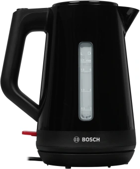 Чайник электрический Bosch TWK1M123 1.7л. 2400Вт черный корпус: пластик - купить недорого с доставкой в интернет-магазине