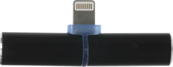 Переходник аудио Red Line lightning/Jack 3.5 (f) черный (УТ000016491) - купить недорого с доставкой в интернет-магазине