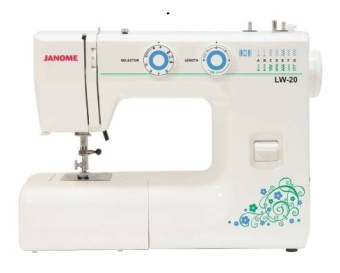 Швейная машина Janome LW-20 белый - купить недорого с доставкой в интернет-магазине