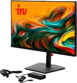 Моноблок IRU Strato 31.5" QHD i5 13420H (2.1) 16Gb SSD1Tb UHDG Windows 11 Pro 64 GbitEth WiFi BT 90W Cam черный 2560x1440 - купить недорого с доставкой в интернет-магазине