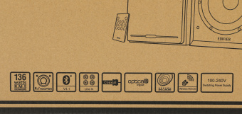 Колонки Edifier R2750DB 2.0 черный 136Вт BT - купить недорого с доставкой в интернет-магазине