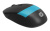 Мышь Оклик 310M черный/синий оптическая (2400dpi) USB для ноутбука (3but) - купить недорого с доставкой в интернет-магазине