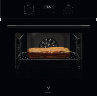 Духовой шкаф Электрический Electrolux EOF5C50BZ черный - купить недорого с доставкой в интернет-магазине