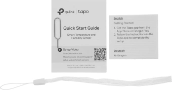 Датчик темпер./влажн. TP-Link Tapo T310 белый - купить недорого с доставкой в интернет-магазине