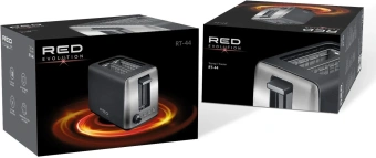 Тостер Red Solution RT-44 750Вт темно-серый/серебристый - купить недорого с доставкой в интернет-магазине