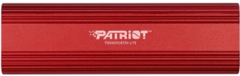 Накопитель SSD Patriot USB-C 1TB PTPL1TBPEC Lite Transporter 2.5" красный - купить недорого с доставкой в интернет-магазине