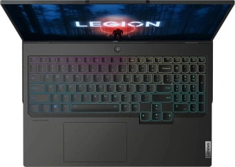 Ноутбук Lenovo Legion Pro 5 16ARX8 Ryzen 5 7645HX 16Gb SSD1Tb NVIDIA GeForce RTX4050 6Gb 16" IPS WQXGA (2560x1600) noOS dk.grey WiFi BT Cam (82WM00FWRK) - купить недорого с доставкой в интернет-магазине