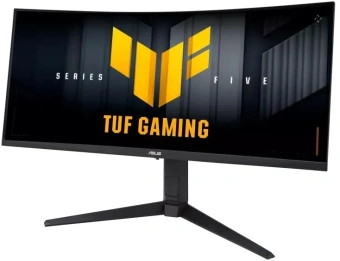 Монитор Asus 34" VG34WQML5A черный VA LED 21:9 HDMI M/M матовая HAS Piv 4000:1 400cd 178гр/178гр 3440x1440 250Hz FreeSync Premium Pro DP UW USB 8.1кг - купить недорого с доставкой в интернет-магазине