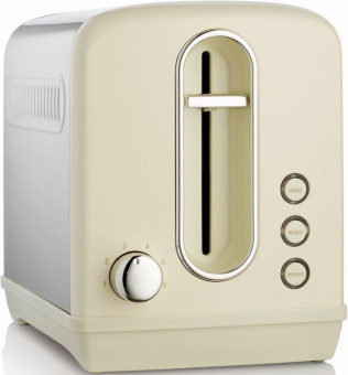 Тостер Gorenje T1100CLI 860Вт бежевый/серебристый - купить недорого с доставкой в интернет-магазине