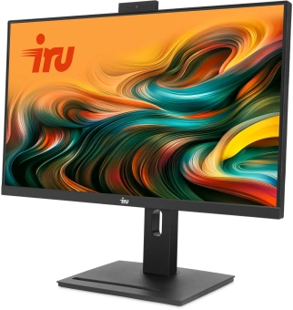 Моноблок IRU 23IM 23.8" Full HD i3 1215U (1.2) 8Gb SSD256Gb UHDG noOS GbitEth WiFi BT 120W Cam черный 1920x1080 - купить недорого с доставкой в интернет-магазине