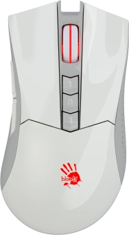 Мышь A4Tech Bloody R90 Plus белый оптическая 5000dpi беспров. USB 8but (R90 PLUS GREUISH WHITE) - купить недорого с доставкой в интернет-магазине