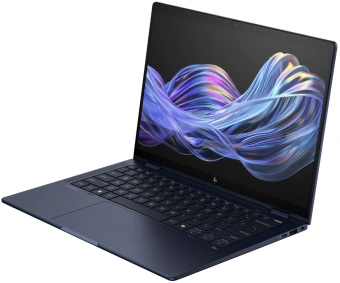 Ноутбук HP EliteBook X Flip G1i Core Ultra 7 258V 32Gb SSD1Tb Intel Arc 14" OLED Touch WUXGA (2880x1800) Windows 11 Pro 64 dk.blue WiFi BT Cam (BA0C9ET) - купить недорого с доставкой в интернет-магазине
