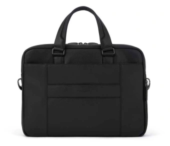 Сумка мужская Piquadro Modus Special CA2849MOS/N с отделением для ноутбука 14" черная натур.кожа - купить недорого с доставкой в интернет-магазине