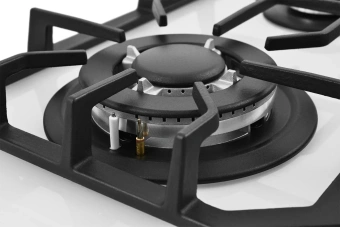 Газовая варочная поверхность Zugel ZGH601W белый - купить недорого с доставкой в интернет-магазине