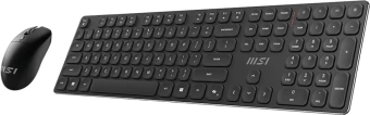 Клавиатура + мышь MSI K210 Combo клав:черный мышь:черный USB беспроводная (S11-43RU213-Y92) - купить недорого с доставкой в интернет-магазине