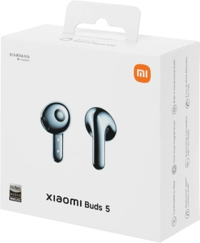 Гарнитура вкладыши Xiaomi Buds 5 M2341E1 черный беспроводные bluetooth в ушной раковине (BHR8118GL) - купить недорого с доставкой в интернет-магазине