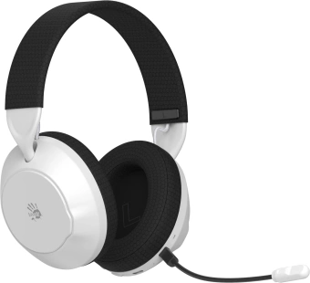 Наушники с микрофоном A4Tech Bloody GR220 белый мониторные BT накладные - купить недорого с доставкой в интернет-магазине