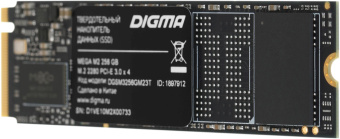 Накопитель SSD Digma PCIe 3.0 x4 256GB DGSM3256GM23T Mega M2 M.2 2280 - купить недорого с доставкой в интернет-магазине