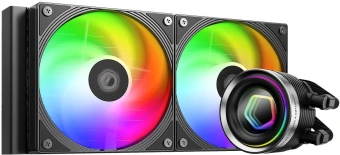 Система водяного охлаждения ID-Cooling FX240 Inf ARGB Soc-AM5/AM4/1151/1200/2066/1700 черный 4-pin + 3-pin 27.2dB Al+Cu 300W Ret - цена, купить или заказать с доставкой в интернет-магазине Система водяного охлаждения ID-Cooling FX240 Inf ARGB Soc-AM5/AM4/1151/1200/2066/1700 черный 4-pin + 3-pin 27.2dB Al+Cu 300W Ret - купить недорого с доставкой в интернет-магазине