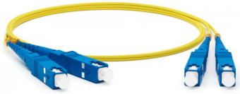 Патч-корд Lanmaster TWT-2SC-2SC/SU-5.0 2x9/125 OS1/OS2 SC дуплекс-SC дуплекс 5м ПВХ желтый - купить недорого с доставкой в интернет-магазине