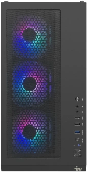 ПК IRU Game 710Z7GP TWR i7 12700F (2.1) 32Gb SSD1Tb RTX 4070Super 12Gb FreeDOS GbitEth 850W черный (2075024) - купить недорого с доставкой в интернет-магазине