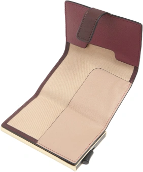 Чехол для кредитных карт Piquadro Circle PP5649W92R/BORO сливовый металл/натур.кожа - купить недорого с доставкой в интернет-магазине