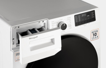 Стиральная машина Weissgauff WM 61210 DC Inverter Steam класс: A+++ загр.фронтальная макс.:10.5кг белый инвертер - купить недорого с доставкой в интернет-магазине