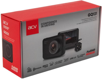 Видеорегистратор ACV GQ121 черный 2Mpix 1080x1920 1080p 140гр. - купить недорого с доставкой в интернет-магазине